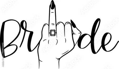 Bride Wedding Ring Finger Wedding Bridal Engagement Design