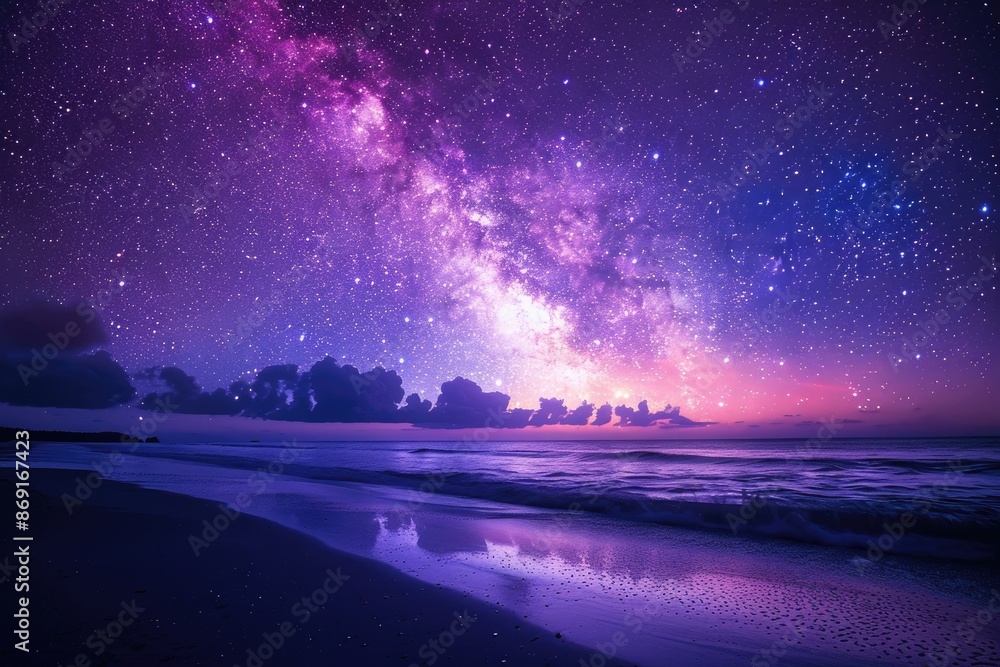 Fototapeta premium Seaside Galaxy