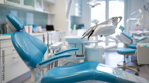 A modern dental clinic with advanced equipment for complete care and thorough dental examinations.