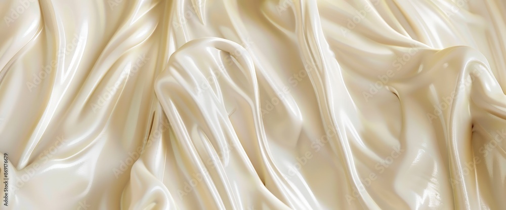Fototapeta premium Light Cream Texture With Subtle Fibers , Wallpapers HD, Background