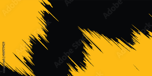 black and yellow abstract dirty grunge background