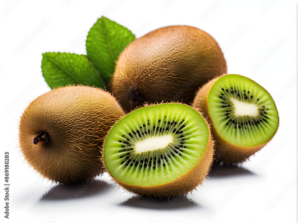 Fototapeta premium Fresh and delicious looking kiwi