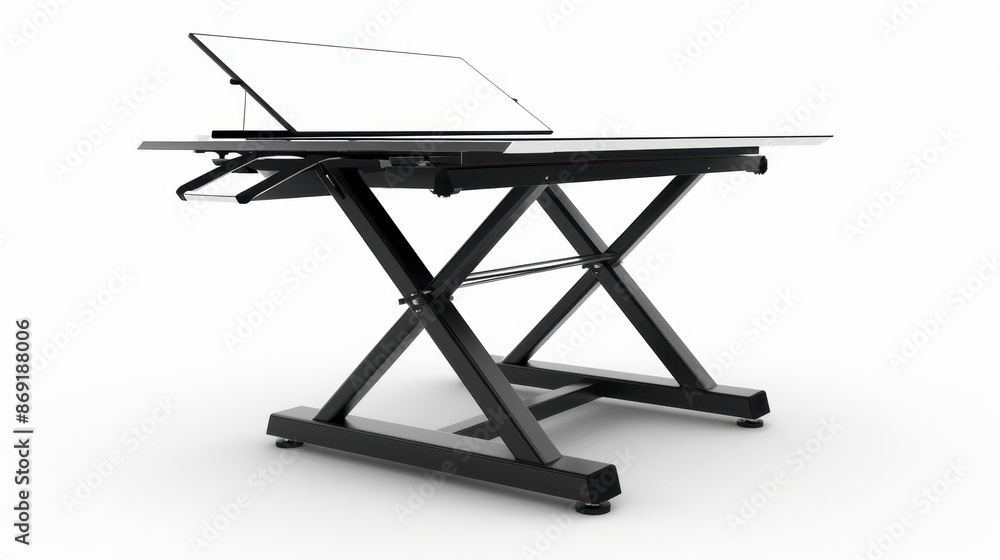 Electric Drafting Table isolate on white background: Features motorized height and tilt adjustments, providing precise positioning convenience in professional environments.
Electric Drafting Table isolate on white background: Features motorized height and tilt adjustments, providing precise positioning convenience in professional environments.