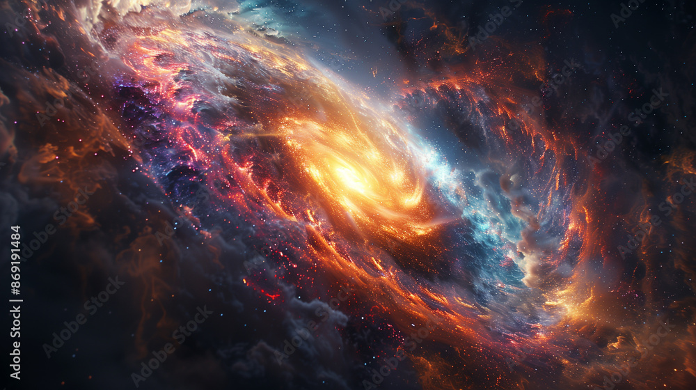 background with space