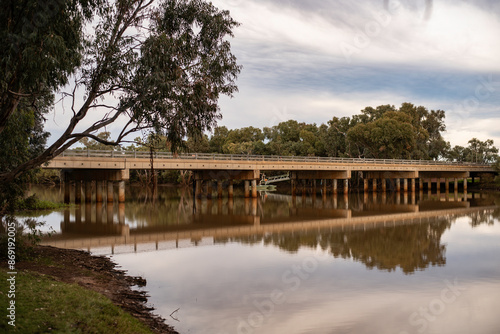 Warrego River in outback Australia