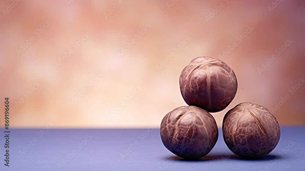 Obraz premium walnuts on a isolated