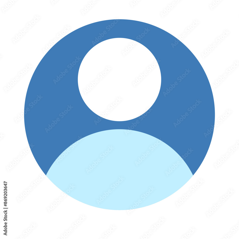 Profile in Round Icon Profile in Round Icon