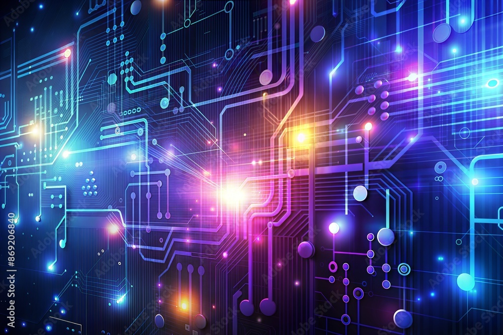 Obraz premium abstract, app, apps, background, backgrounds, banner, banners, circuit, circuits, computer, data, download, downloads, electronic, electronically, futuristic, glow, glowing, internet, itunes, media, 
