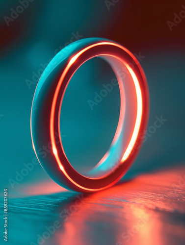Sleek smart ring bathes in ...