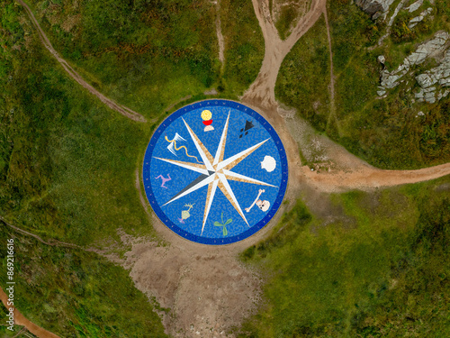 Faro y Torre de Hercules en Coruña Galicia