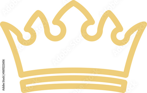 Crown Outline Illustration
