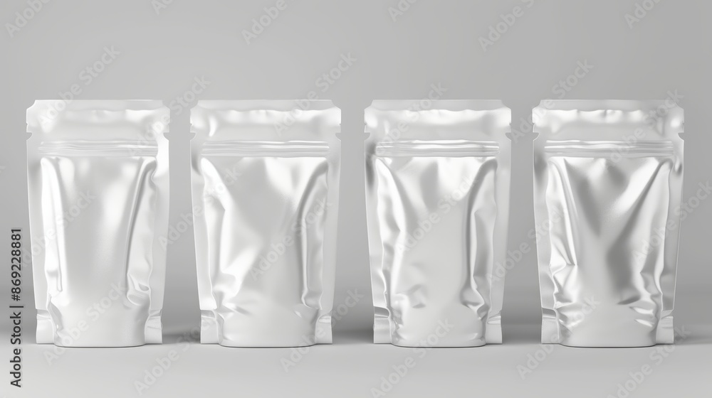 A mockup of a 3D Doypack package. This mockup shows the shape of a Doypack package with a cap on it, for a drink product or liquid soap. There is a sachet container with lid for detergent or ketchup A mockup of a 3D Doypack package. This mockup shows the shape of a Doypack package with a cap on it, for a drink product or liquid soap. There is a sachet container with lid for detergent or ketchup