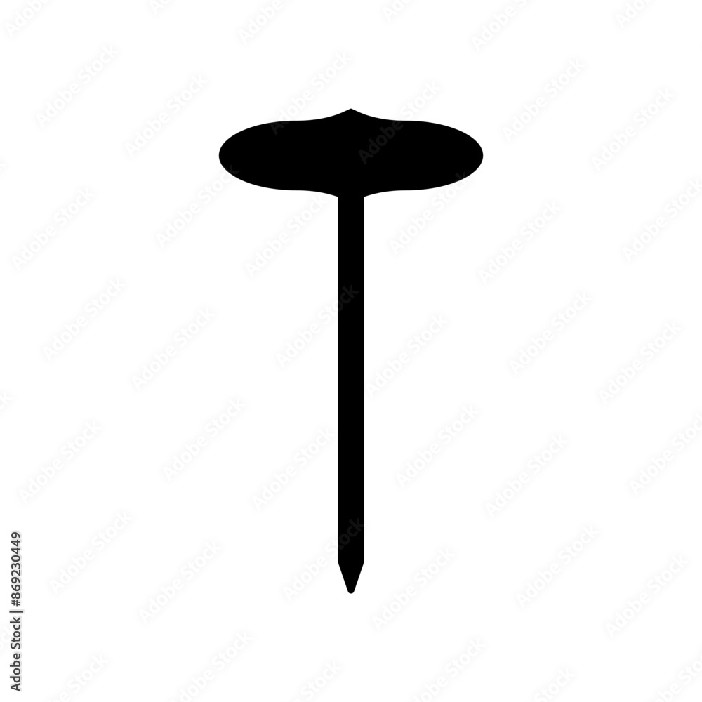 Garden marker icon vector. Nameplate illustration sign. Boarder symbol. Frame logo. Garden marker icon vector. Nameplate illustration sign. Boarder symbol. Frame logo.