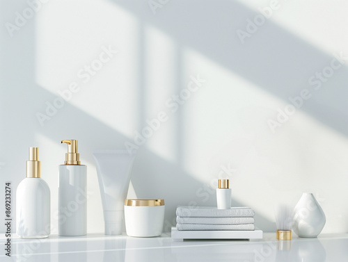 Wallpaper Mural Cosmetic Beauty Care Products Makeup Concept Torontodigital.ca