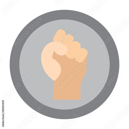 Black Lives Matter Vector Flat Icon Design