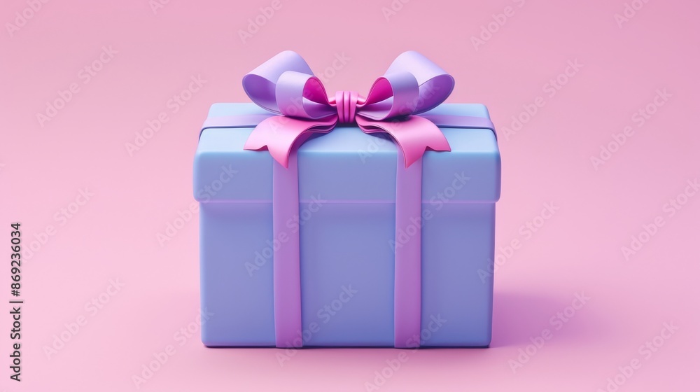 Detailed 3D render cartoon modern present package for birthdays or Christmas celebrations. Surprise pack icon for bonus or prize concept. Detailed 3D render cartoon modern present package for birthdays or Christmas celebrations. Surprise pack icon for bonus or prize concept.