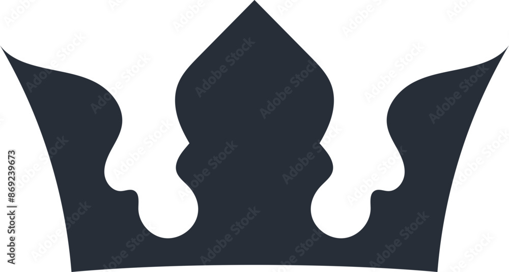 Crown Icon Illustration Crown Icon Illustration