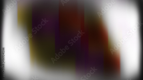 The image is abstract and has a blur effect; it includes: color composition, color transitions, lighting and shadows, blurry details