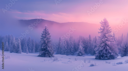 Wallpaper Mural Beautiful forest with tall trees Torontodigital.ca