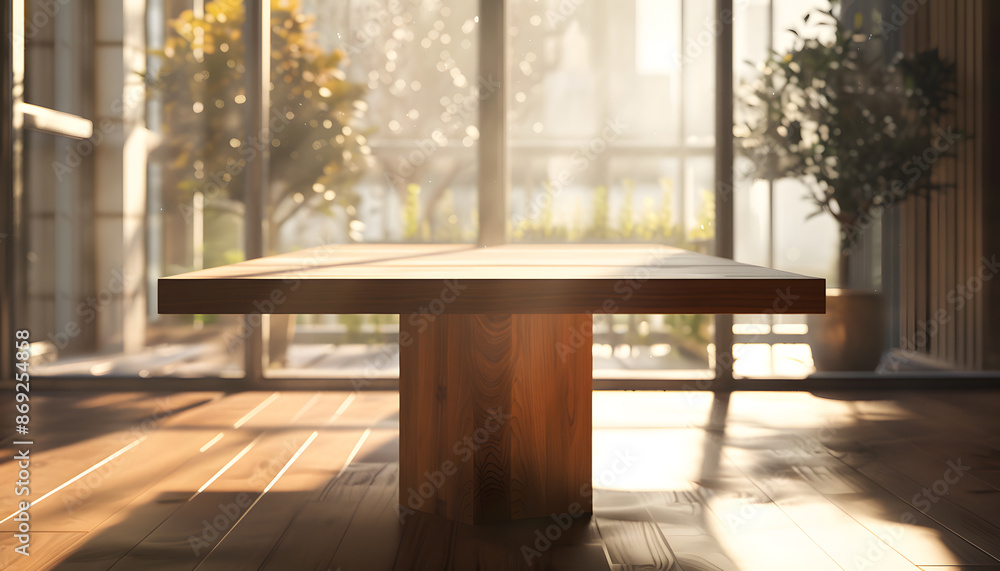Fototapeta premium table mockup