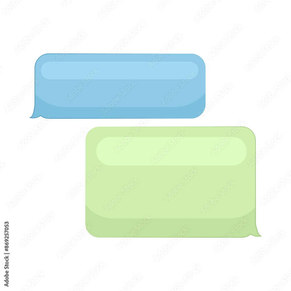 Illustration of chat box Illustration of chat box