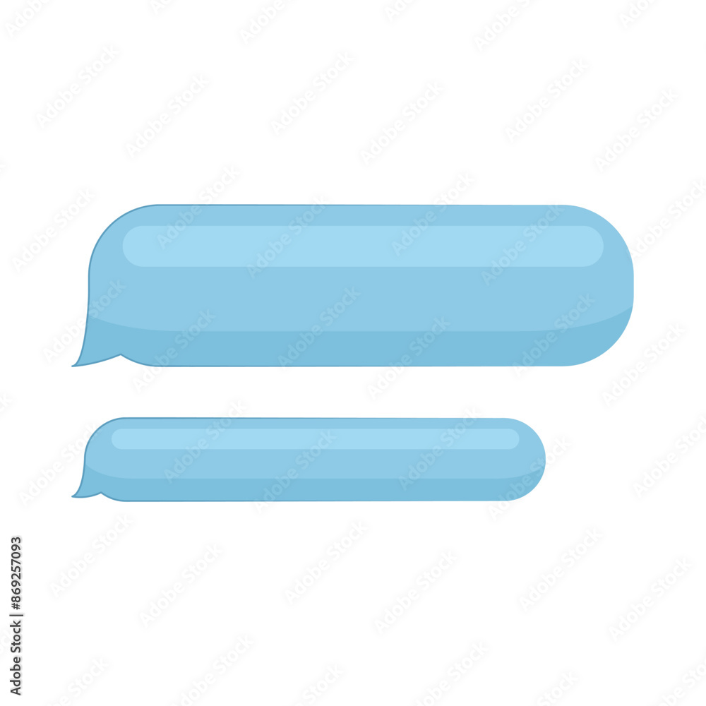 Illustration of chat box Illustration of chat box