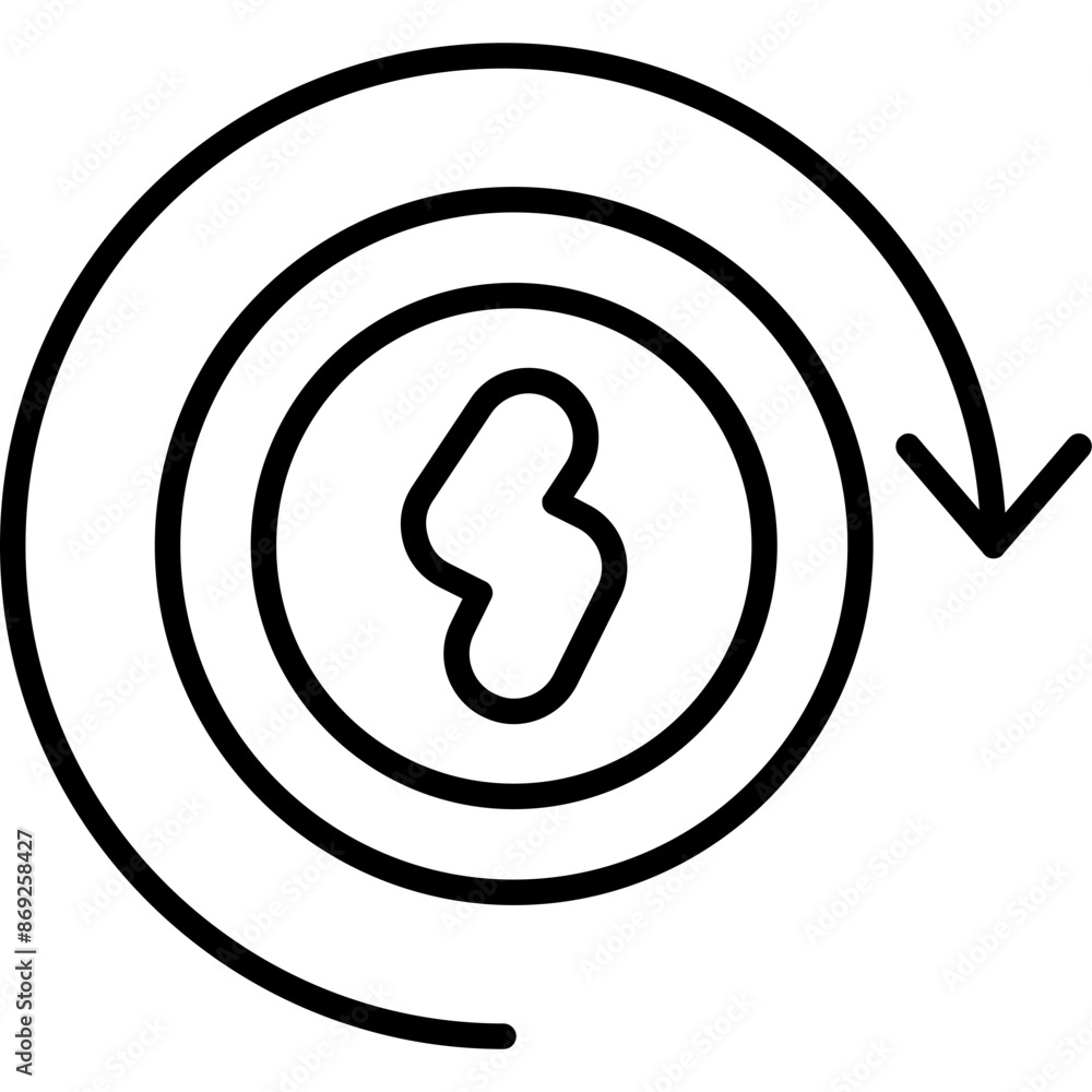 Renewable Energy Icon Renewable Energy Icon