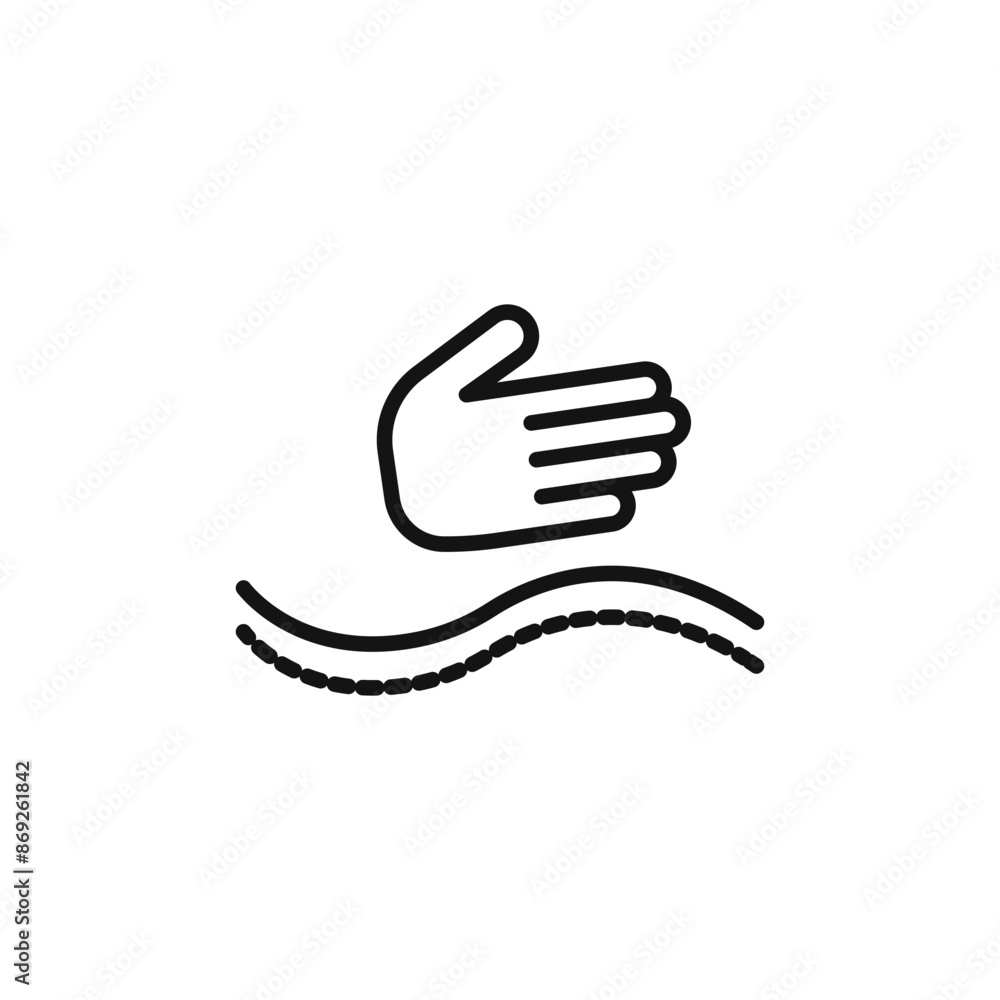 physiotherapy icon logo sign vector outline physiotherapy icon logo sign vector outline