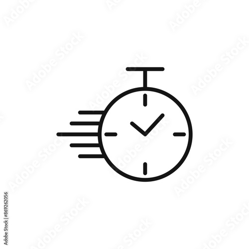 quick response icon logo sign vector outline