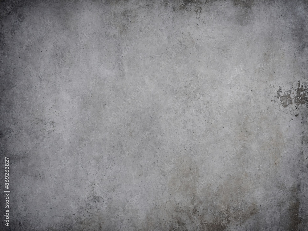 Fototapeta premium A light concrete texture with grunge and worn elements, ideal for neutral design backgrounds or artistic industrial settings.