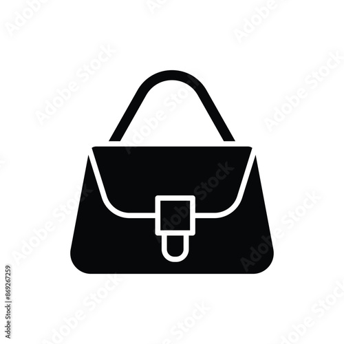 women bag icon vector design template simple and clean