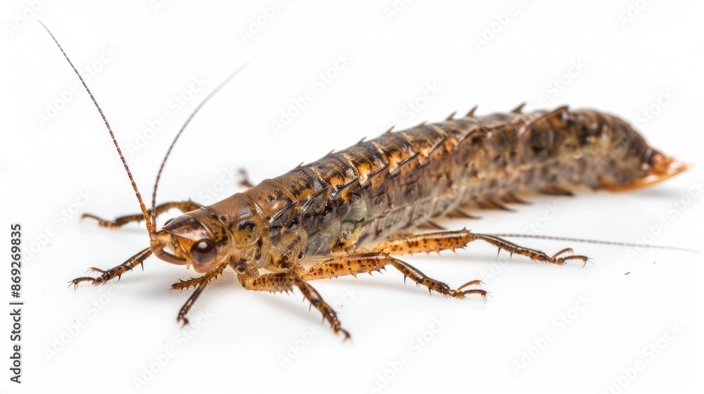 A close-up photo of a large insect on a white surface A close-up photo of a large insect on a white surface