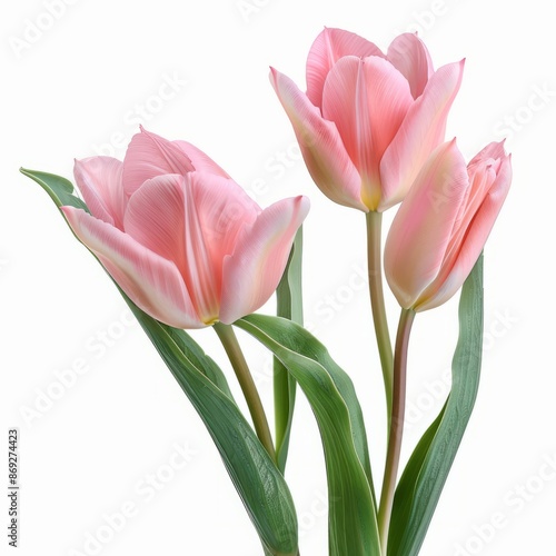 Wallpaper Mural Pair of Pink Flowers in Vase Torontodigital.ca