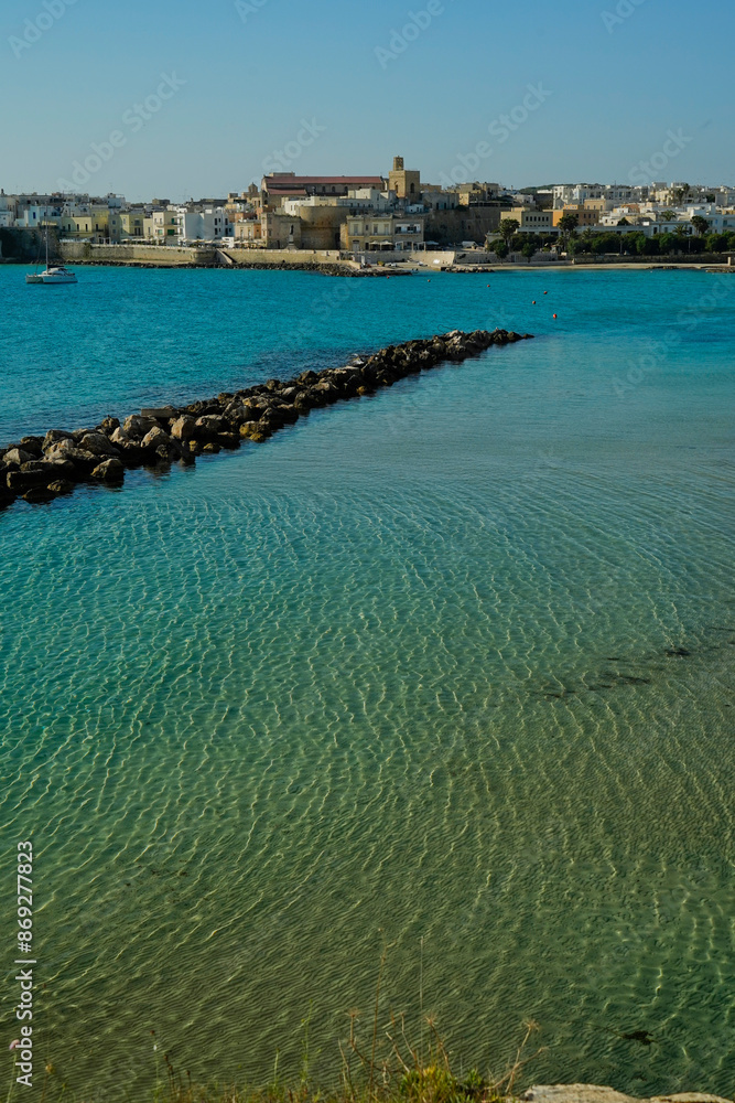 Fototapeta premium Panorama di Otranto,,Puglia,Italia
