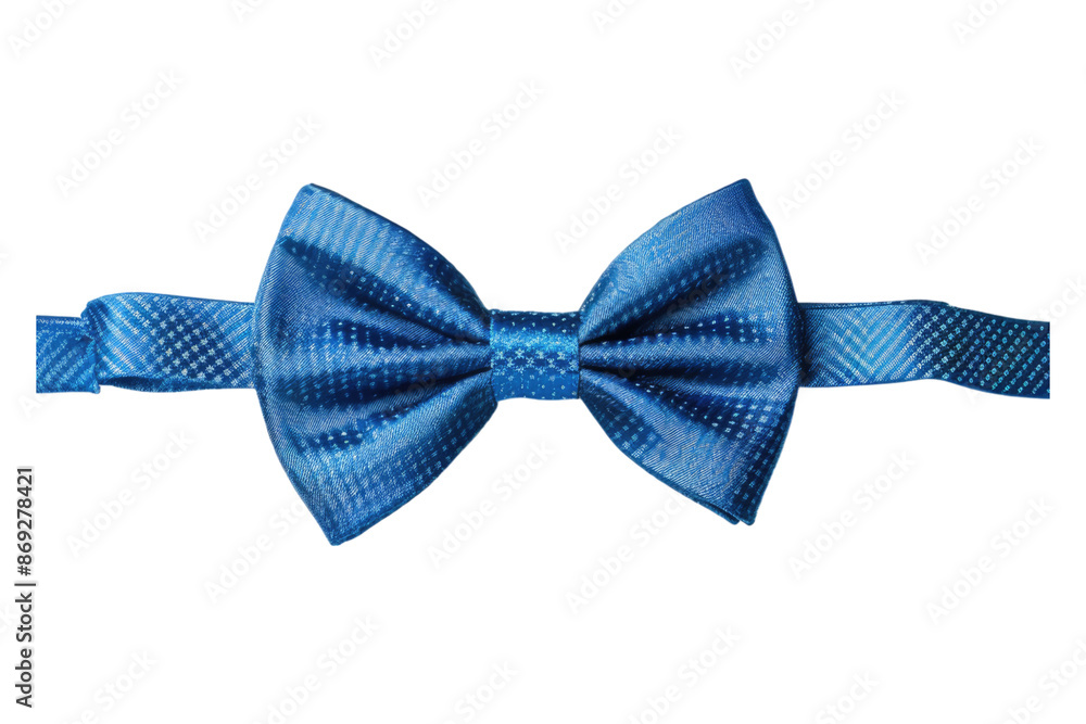 Blue bow tie isolated on transparent background Blue bow tie isolated on transparent background
