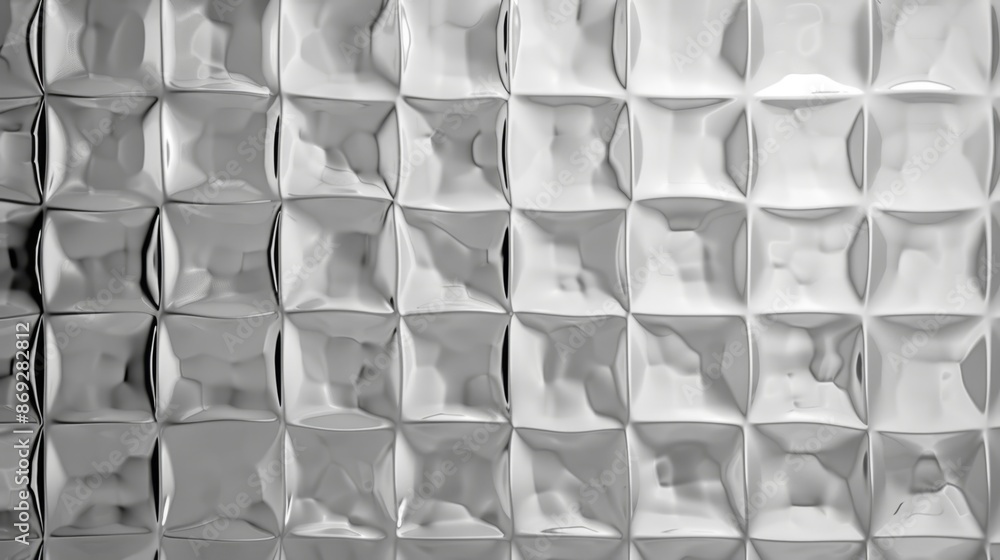 Fototapeta premium Abstract Geometric Shapes Texture in Monochrome