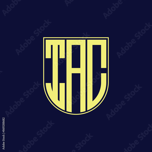 iac letter logo design