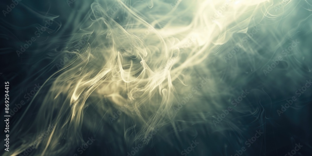 A blurry image of smoke in the air, perfect for conveying a sense of uncertainty or ambiguity A blurry image of smoke in the air, perfect for conveying a sense of uncertainty or ambiguity