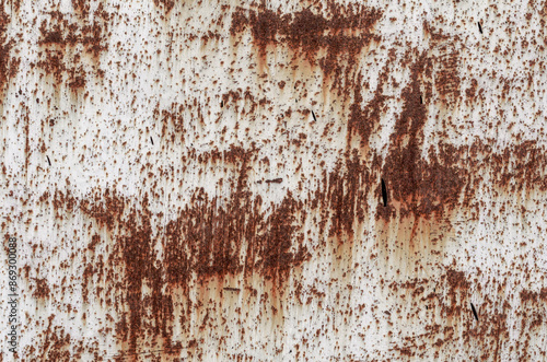 old iron rusty wall close up © Sofiia