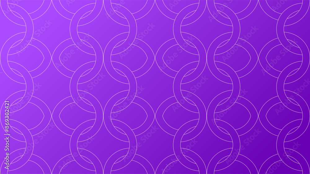 Fototapeta premium ABSTRACT GRADIENT PURPLE BACKGROUND SEAMLESS PATTERN GEOMETRIC STRIPES LINES ORANGE COLOR VECTOR DESIGN