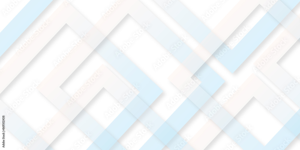 White abstract geometric background with white paper sheets soars as abstract spaces with rectangles, parallel stripes, perspective, shadows in simple strict modern material in triangle and square. White abstract geometric background with white paper sheets soars as abstract spaces with rectangles, parallel stripes, perspective, shadows in simple strict modern material in triangle and square.