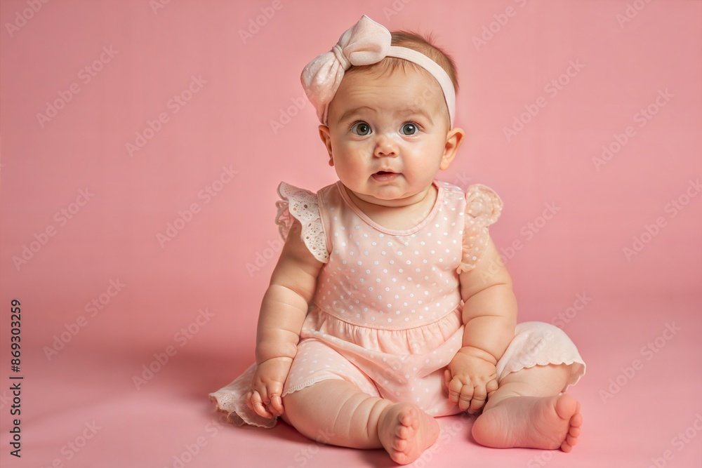Portrait of a baby , little child Portrait of a baby , little child