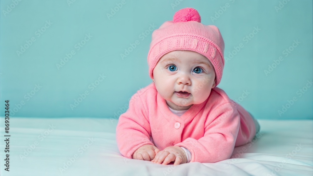 Portrait of a baby , little child Portrait of a baby , little child