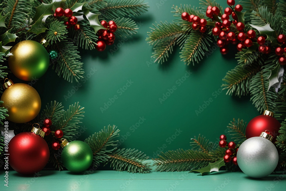 AI generated Christmas theme picture, holly jolly merry Christmas happy new year concept AI generated Christmas theme picture, holly jolly merry Christmas happy new year concept