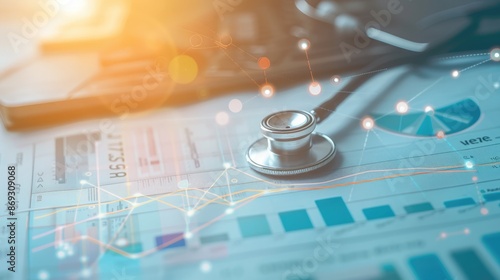 Stethoscope on Charts with Data Visualization