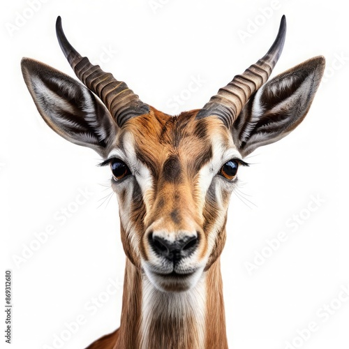 gazelle neck hair styled into a layered style k uhd very detaile