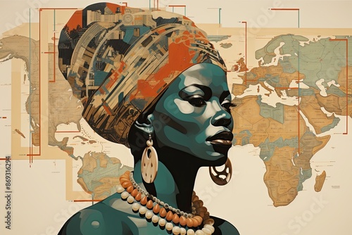 Often explores complex themes of identity, gender, race, colonialism, and the environment, drawing from a wide range of cultural references including African traditions, mythology, and science fiction