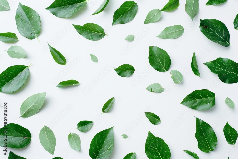 A natural tropical green leaf isolated on a clean png background, varying from botanical plant species. A natural tropical green leaf isolated on a clean png background, varying from botanical plant species.