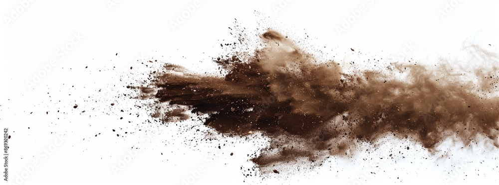 PNG of flying small particles in a sandstorm sanddust cloud, isolated on a transparent background PNG of flying small particles in a sandstorm sanddust cloud, isolated on a transparent background