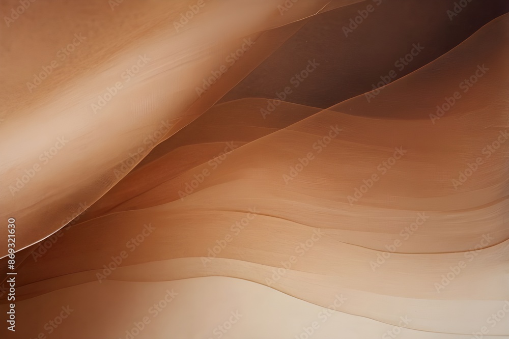 Brown color gradient waves, emphasizing elegant and warm tones for sophisticated and modern design themes with ample copy space. Brown color gradient waves, emphasizing elegant and warm tones for sophisticated and modern design themes with ample copy space.